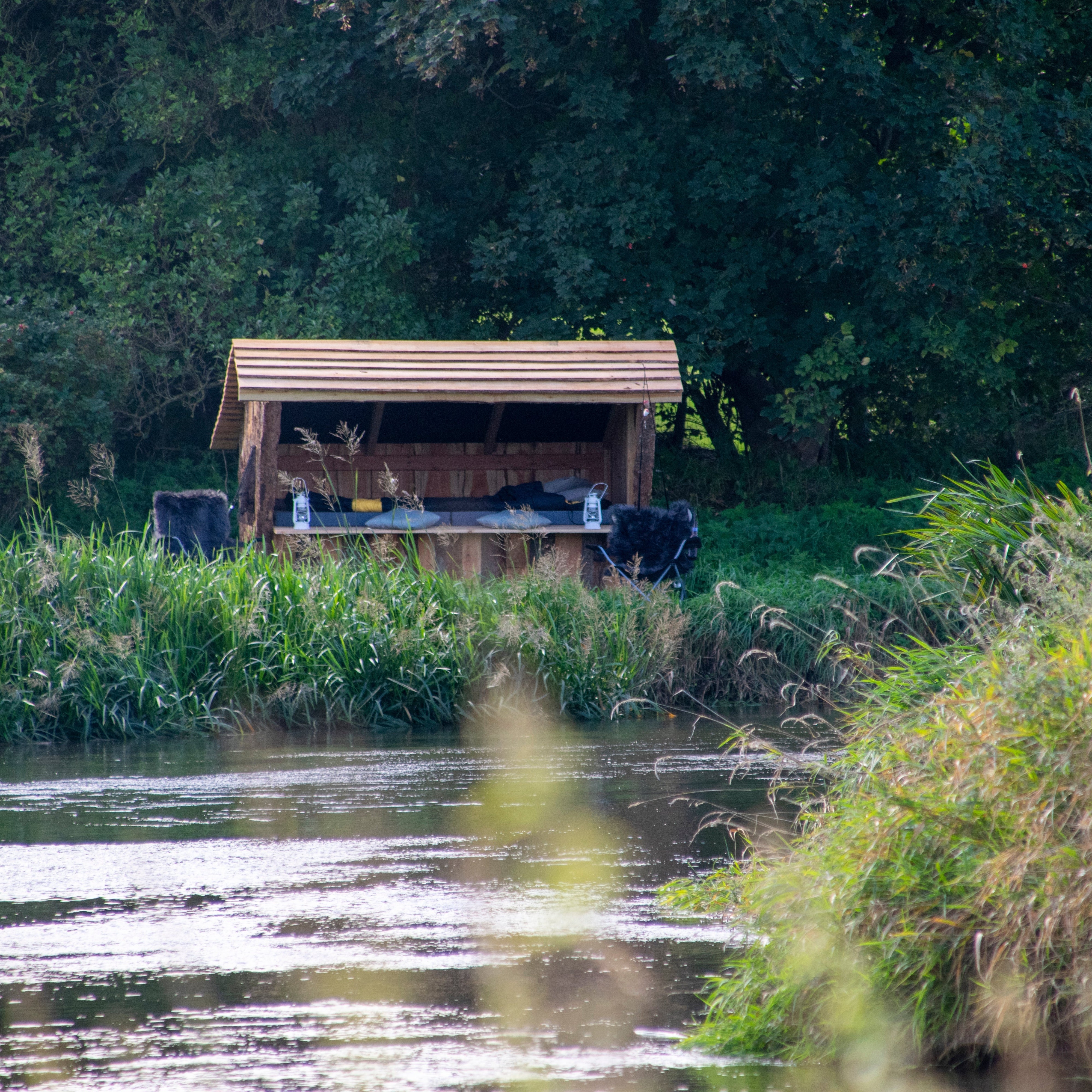 Shelter ved kongeåen