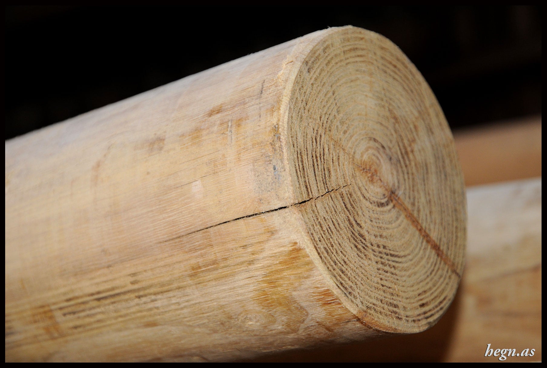 Ege palisade Ø12 cm