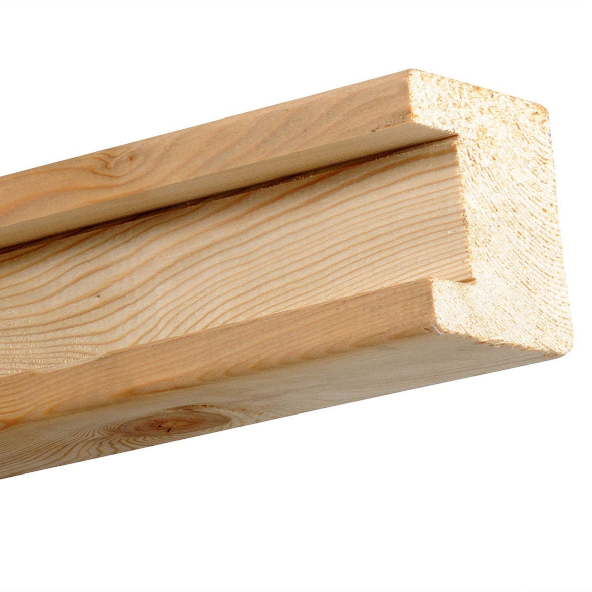 H stolpe i lærk 115 x 115