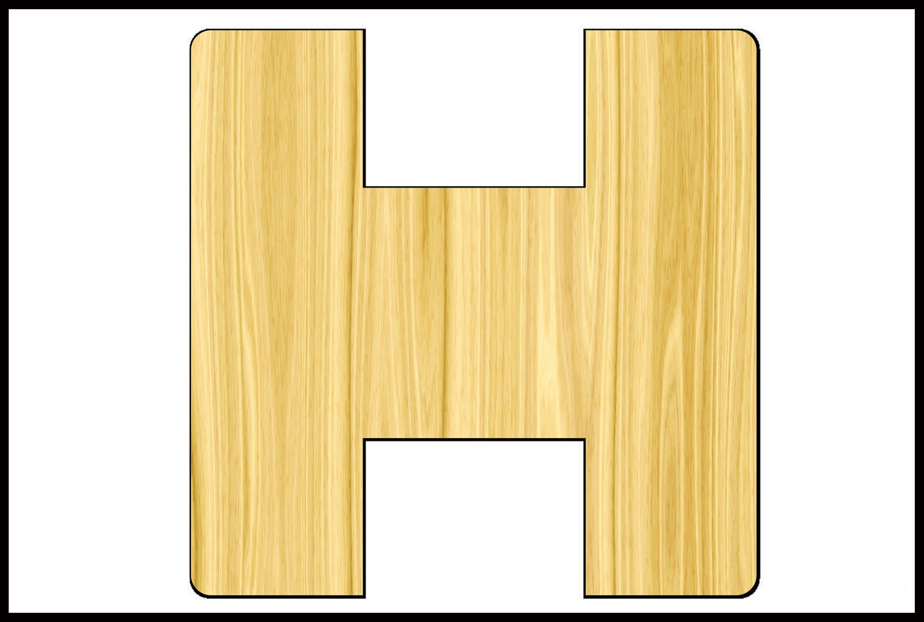 H stolpe i eg 92 x 92 mm