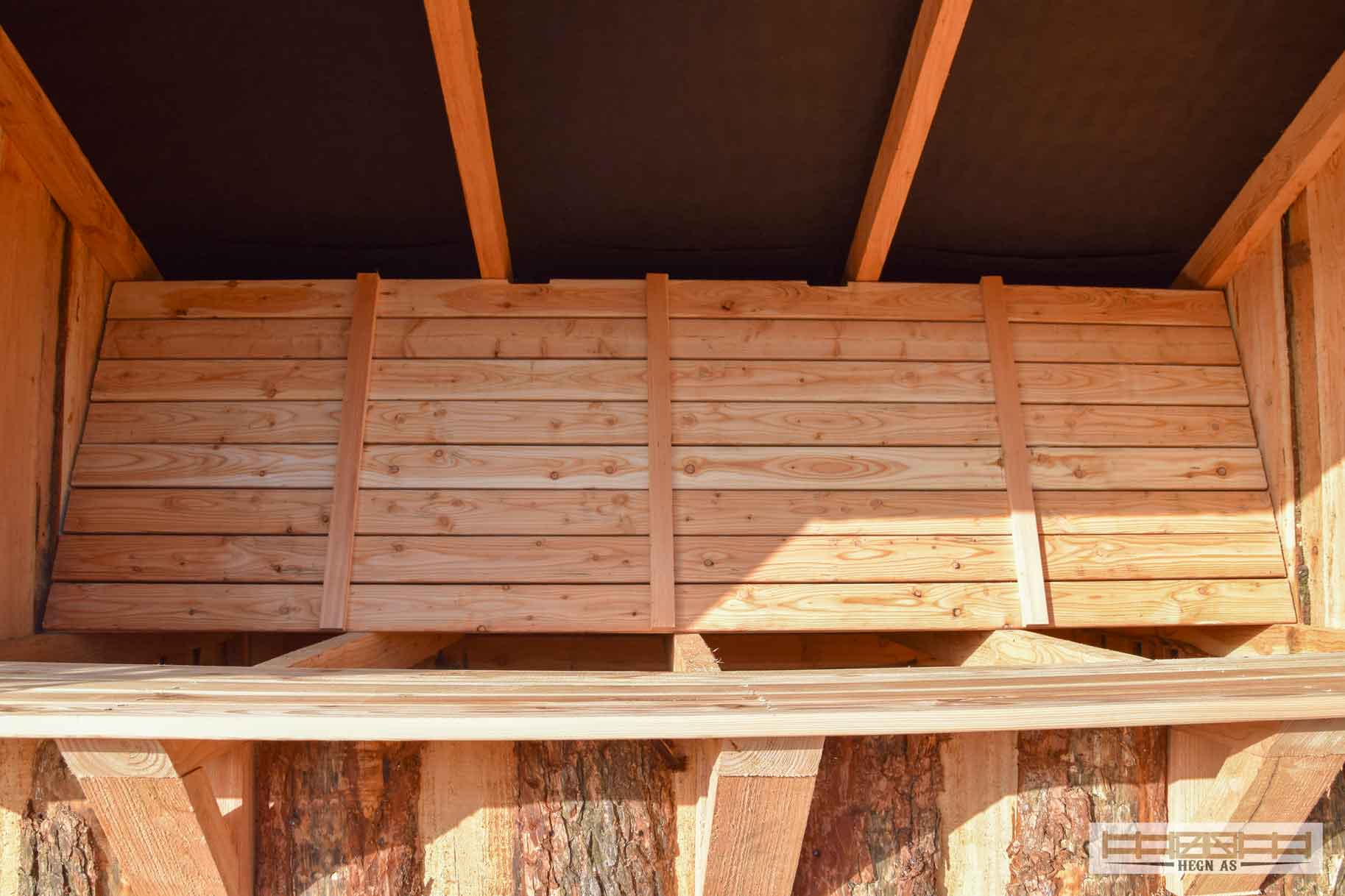 Opbevaring i shelter