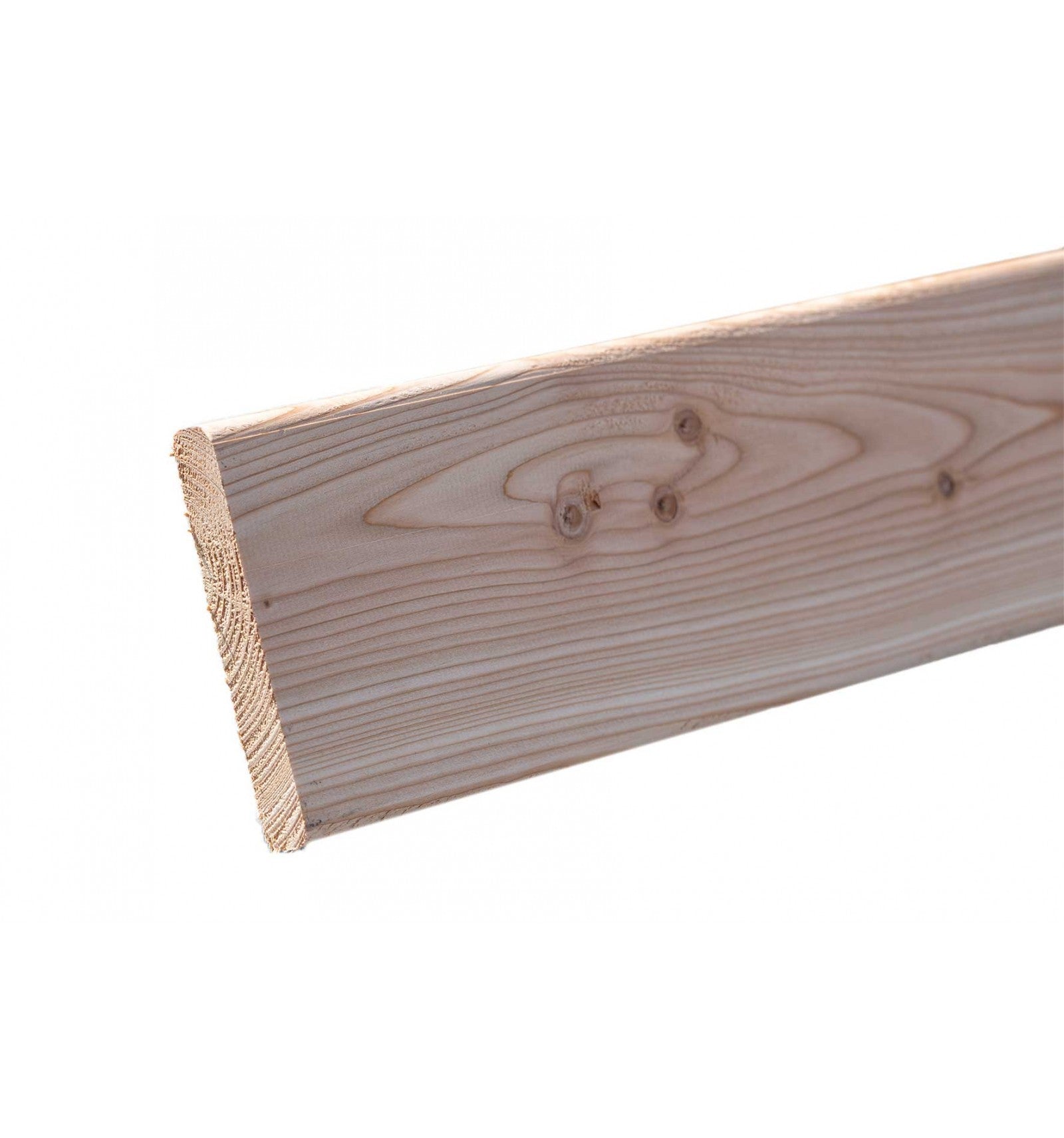 Høvlet lærke bræt 19 x 118 mm