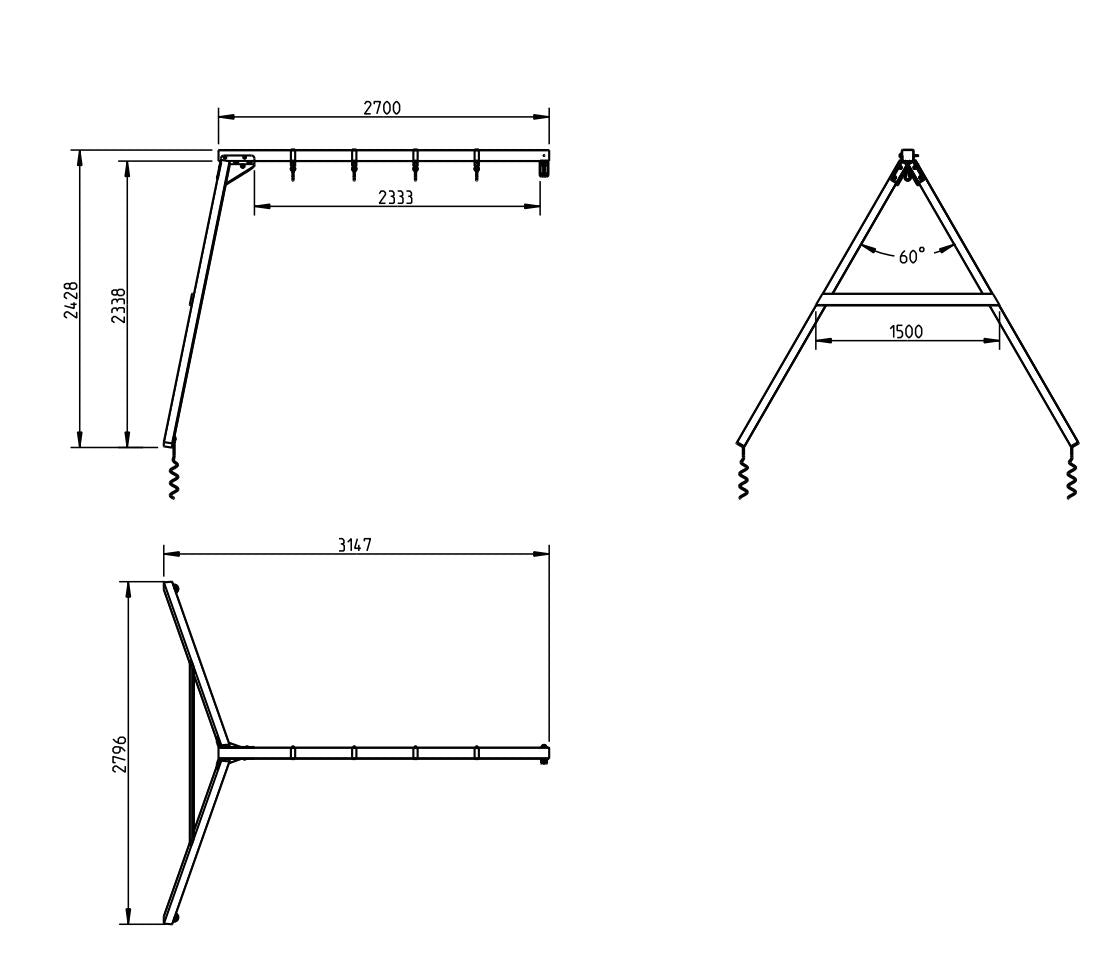 Legetårn - Beach hut