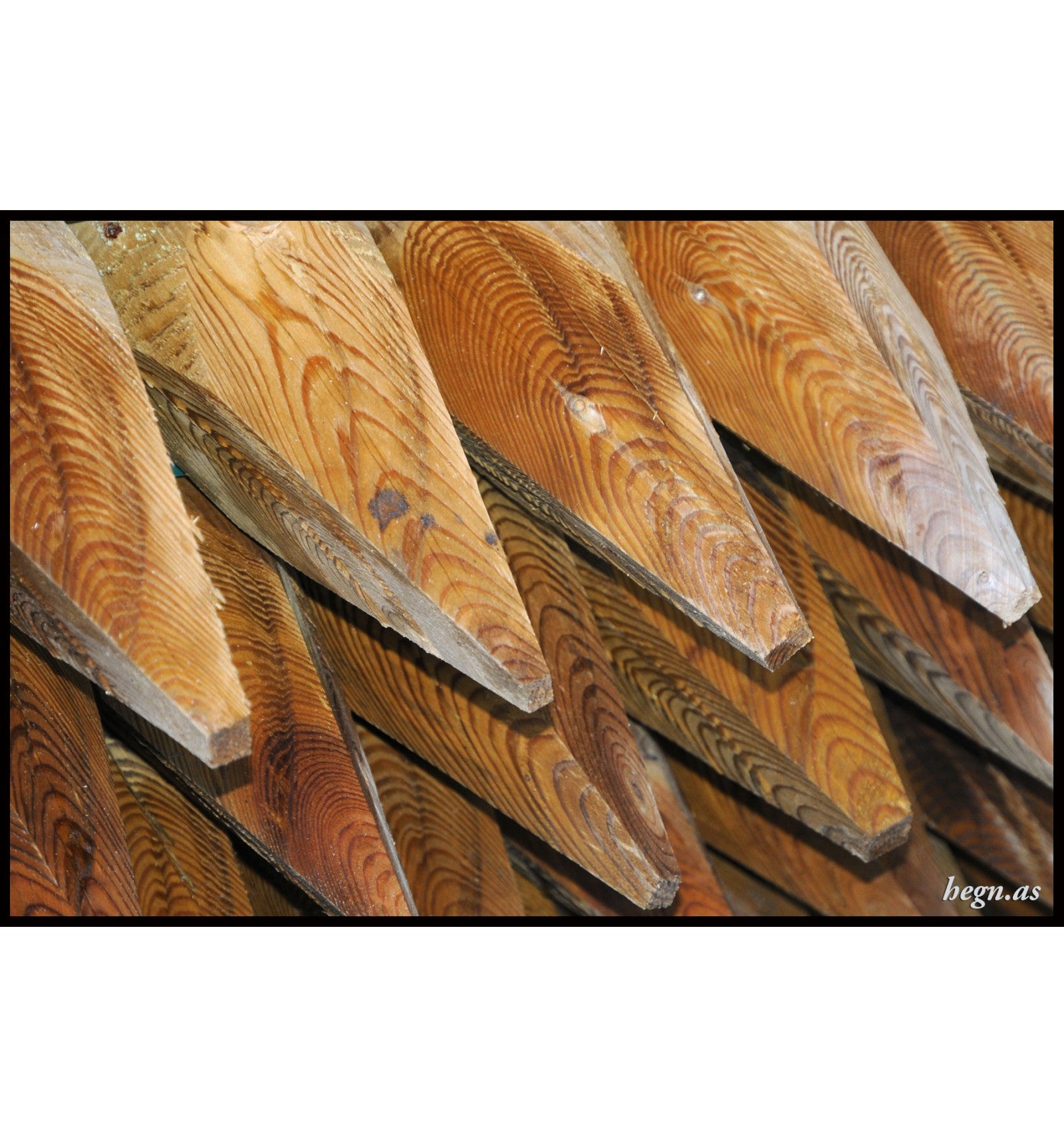 Trykket spidspæl Ø12