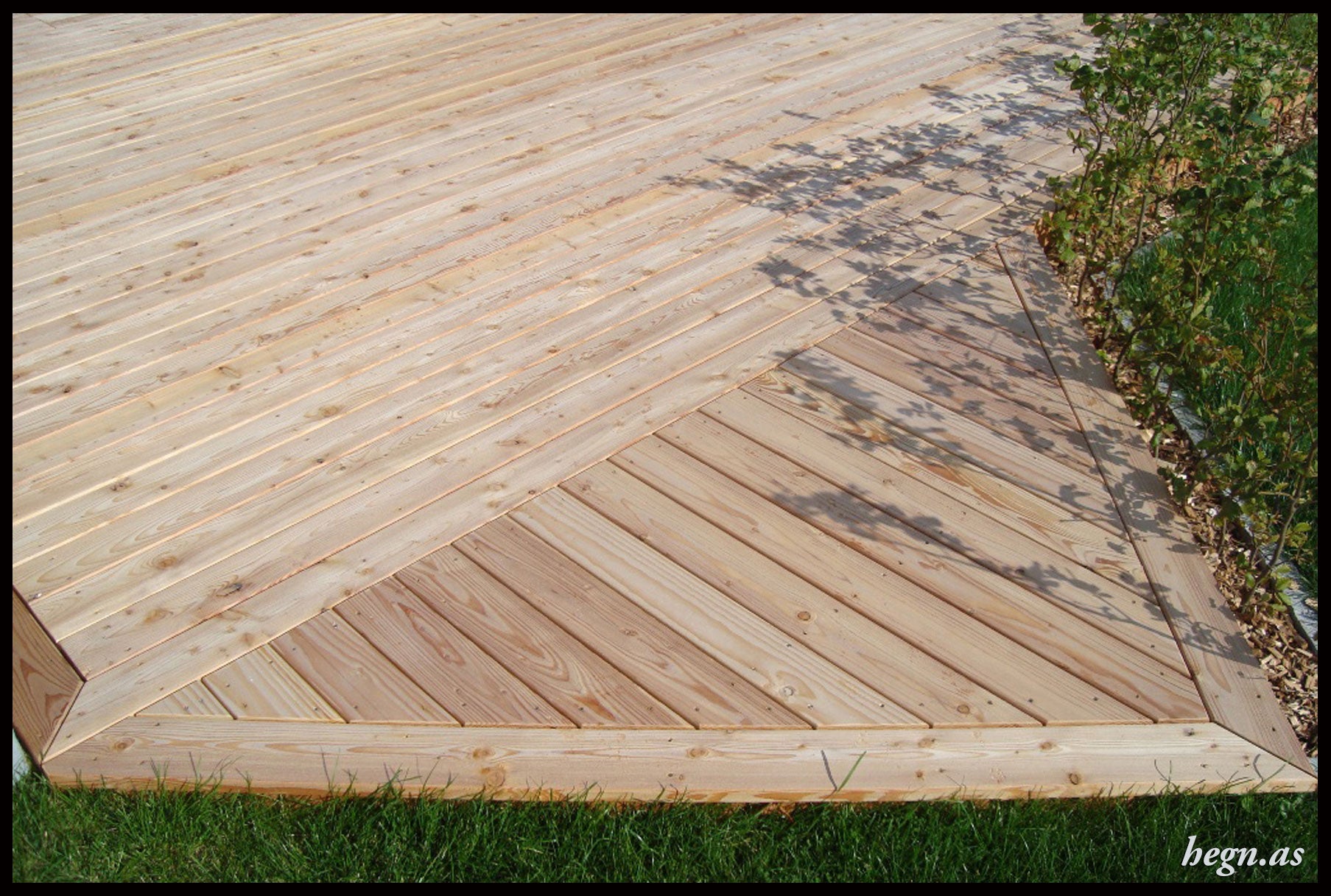 Lærke træ til terrasse