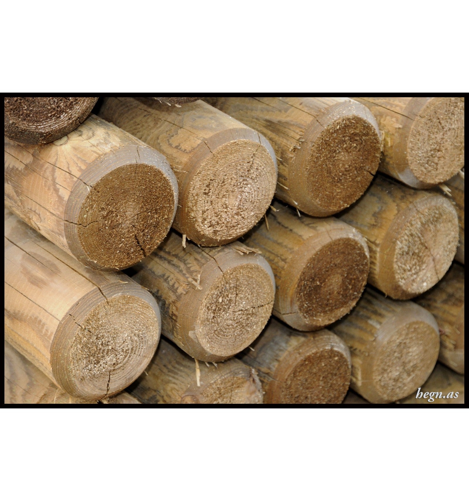 Ø10 trykimprægneret stolper